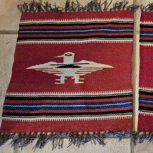 Vintage wool weavings 2 pieces